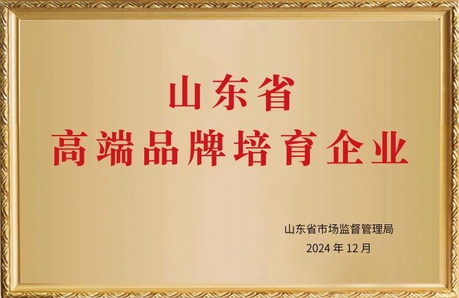 華東榮譽(yù)-山東高端品牌培育企業(yè)